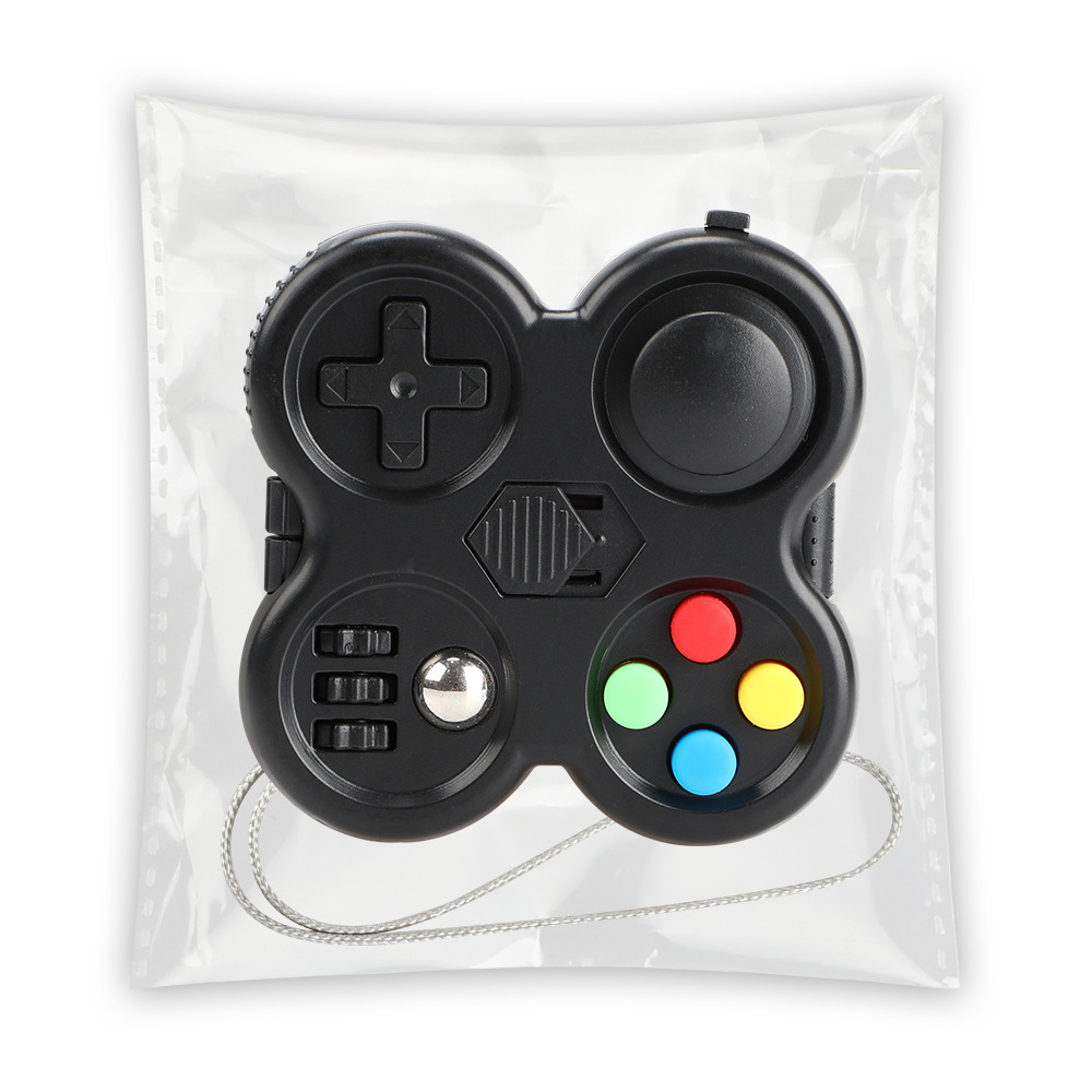 Rainbow 12 Fuctions Fidget Pad Game Controller Fidget Toy
