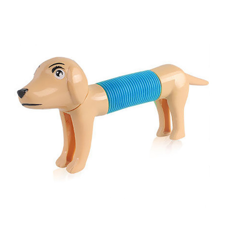 Pop Tube Spring Dog Body Can Stretch Dog Variety Shape Pop Puppy
