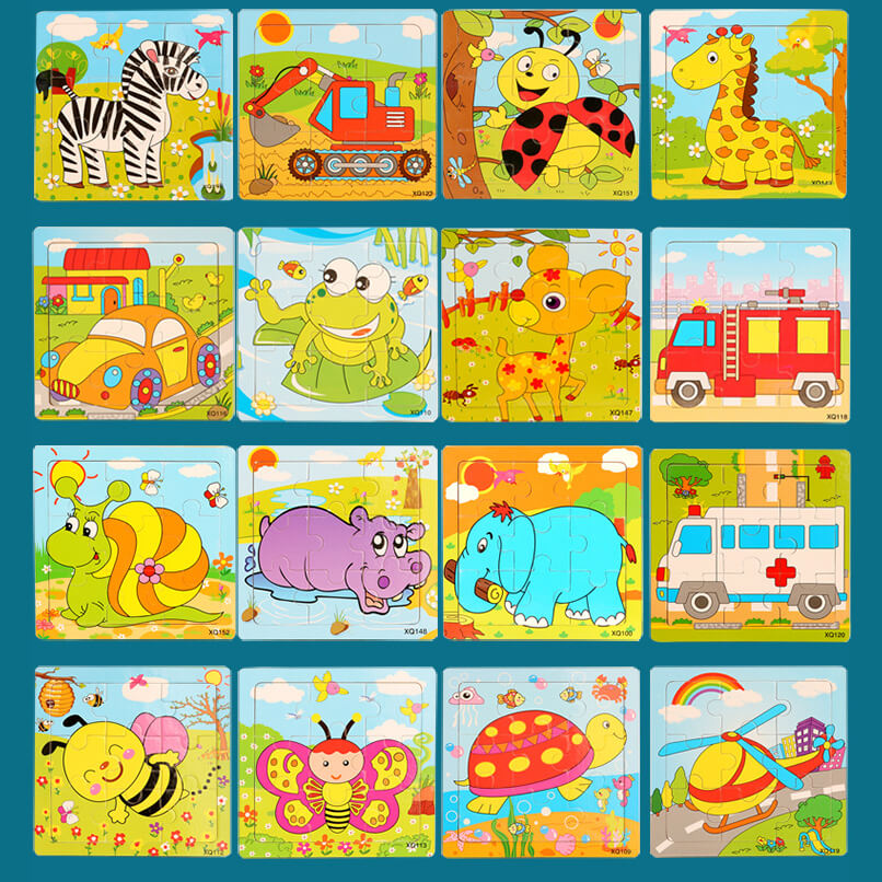 Wholesale Childrens Wooden Puzzle Early Educational Toys