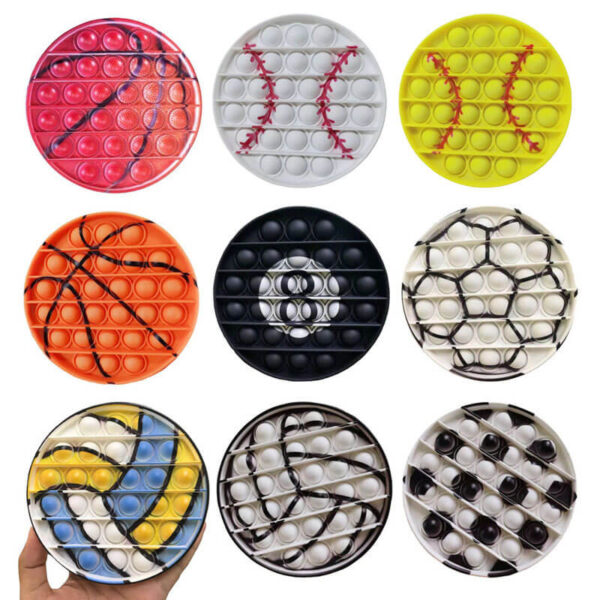 Wholesale Fidget Pops Printed Balls