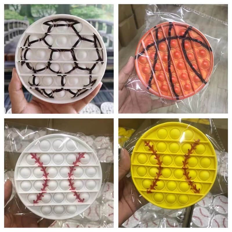 Wholesale Fidget Pops Printed Balls1