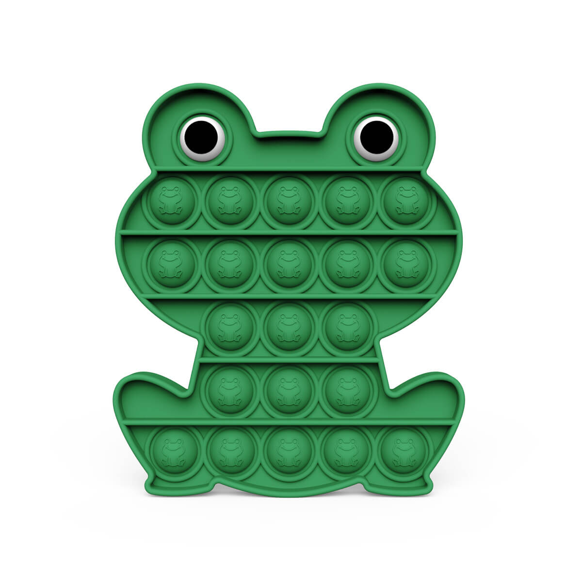 20pcs Green Frog Silicone Focal Beads Wholesale - Chieeon - Wholesale Toys  For Resale