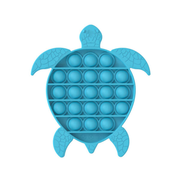 Wholesale Fidget Toy Poppet Turtles Blue