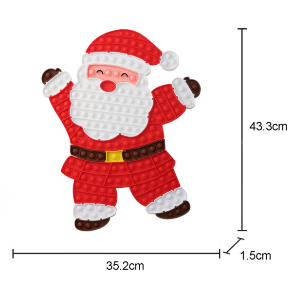 Wholesale Fidget Toys Big Size Santa Claus Popper Puzzle