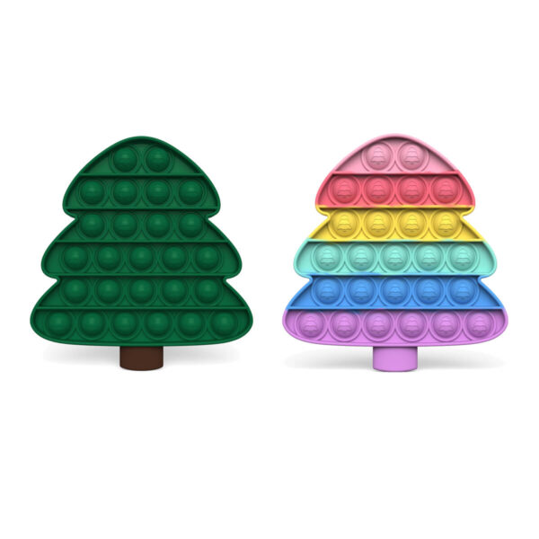 Wholesale Fidget Toys Popper Christmas Tree