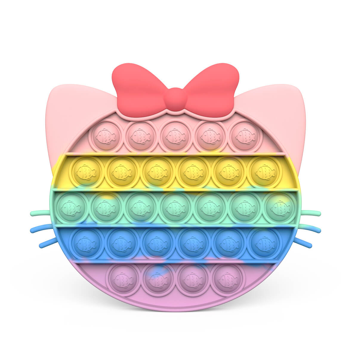 Wholesale Fidget Toys Rainbow Kitty Fidget Pop its