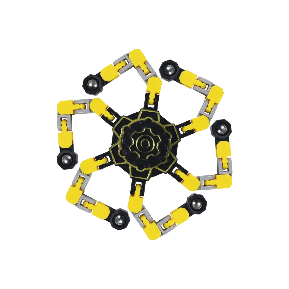 Wholesale Fidget Transformable Fingertip Spinners yellow