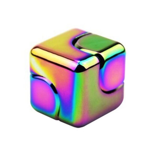Wholesale Metal Fidget Cube Spinner Toy 1