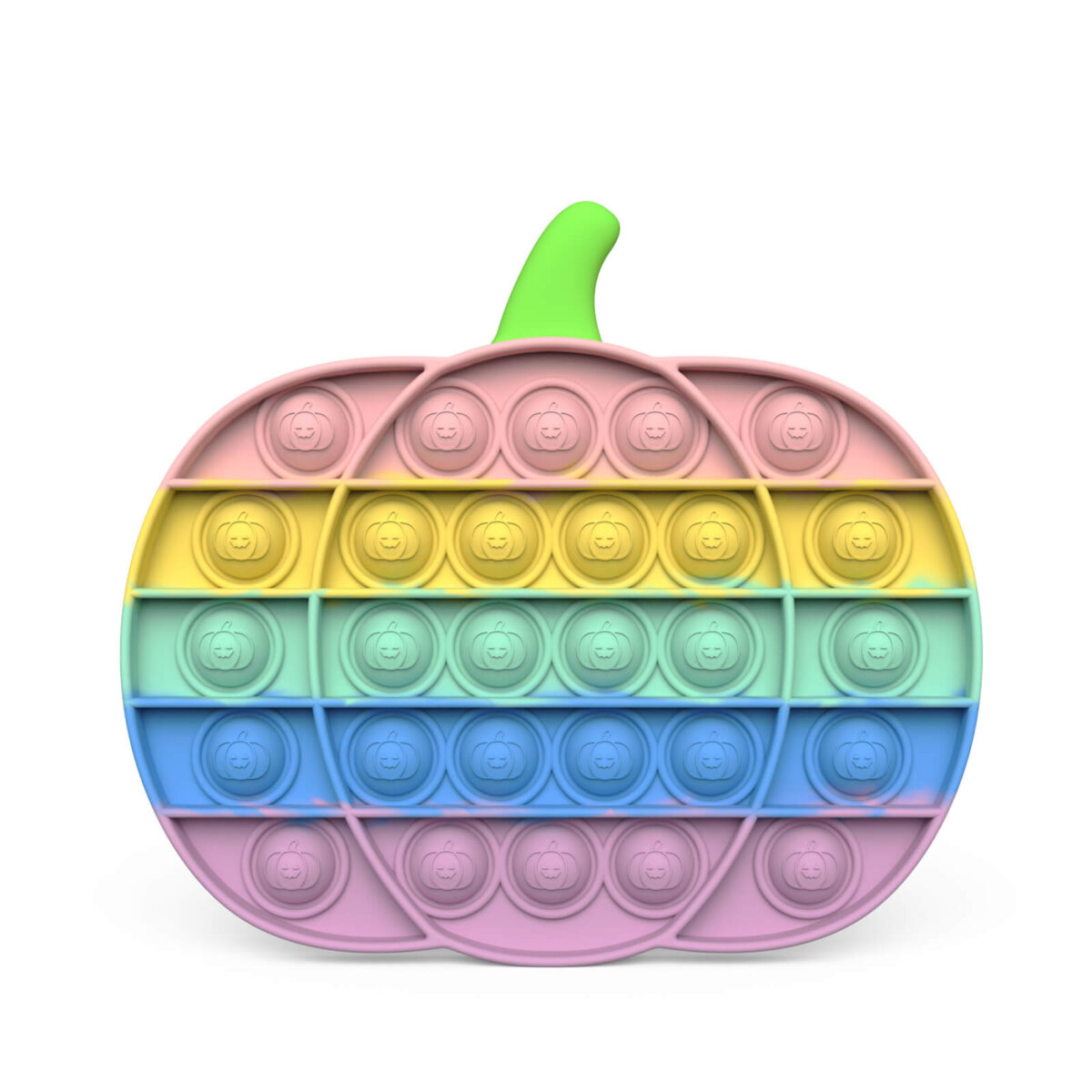 Wholesale Rainbow Fidget Popper Pumpkin