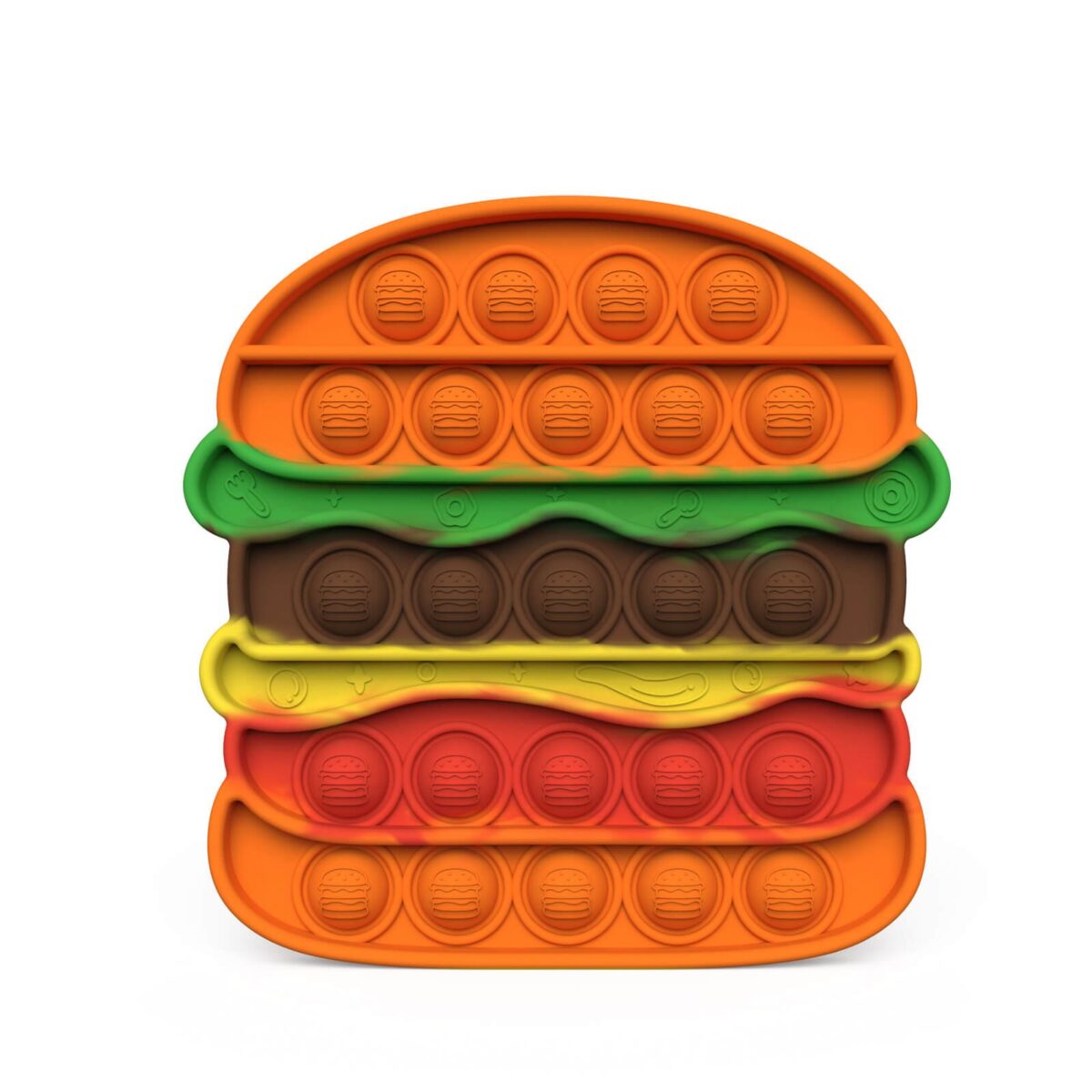 Poppet per hamburger arcobaleno all'ingrosso
