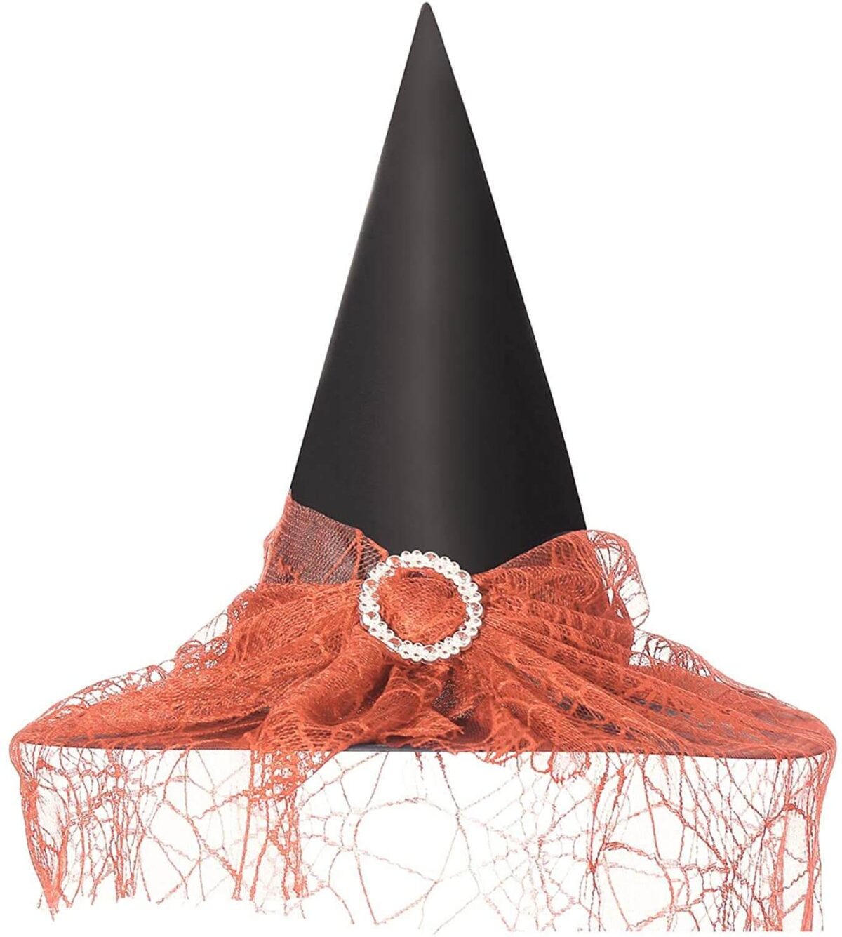 Wholesale Witch Hats For Hallween Orange