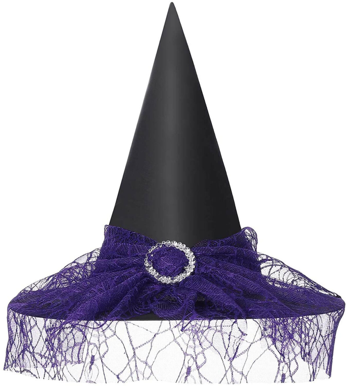 Wholesale Witch Hats For Hallween Purple