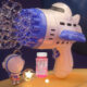 Variation picture for Space Bubble Gun Blue White