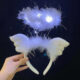 Variation picture for Angel Headband-White Light