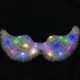 Variation picture for Large glowing fabric wings - white