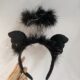 Variation picture for Angel headband-black warm