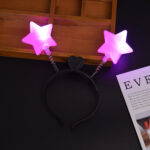 Variation picture for Five pointed star spring headband - pink