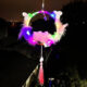Variation picture for Light up double rabbit lantern pink lights