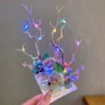 Variation picture for Fried Dough Twists Fairy Hair Clip - Colorful Lights