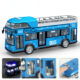 Variation picture for Double decker open-air bus - blue