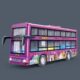 Variation picture for Purple sightseeing bus