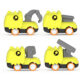Variation picture for Yellow triangle dragon car 4pc