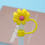 Variation picture for Silicone Chrysanthemum - Yellow Powder 10mm