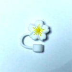 Variation picture for Silicone white yellow stamen begonia 10mm